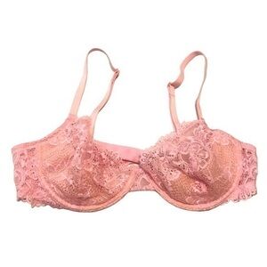 INTIMISSIMI Pink Lace Balconette Bra
